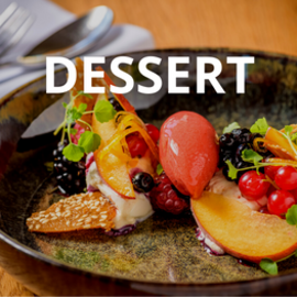 Dessert la garenne restaurant alsace